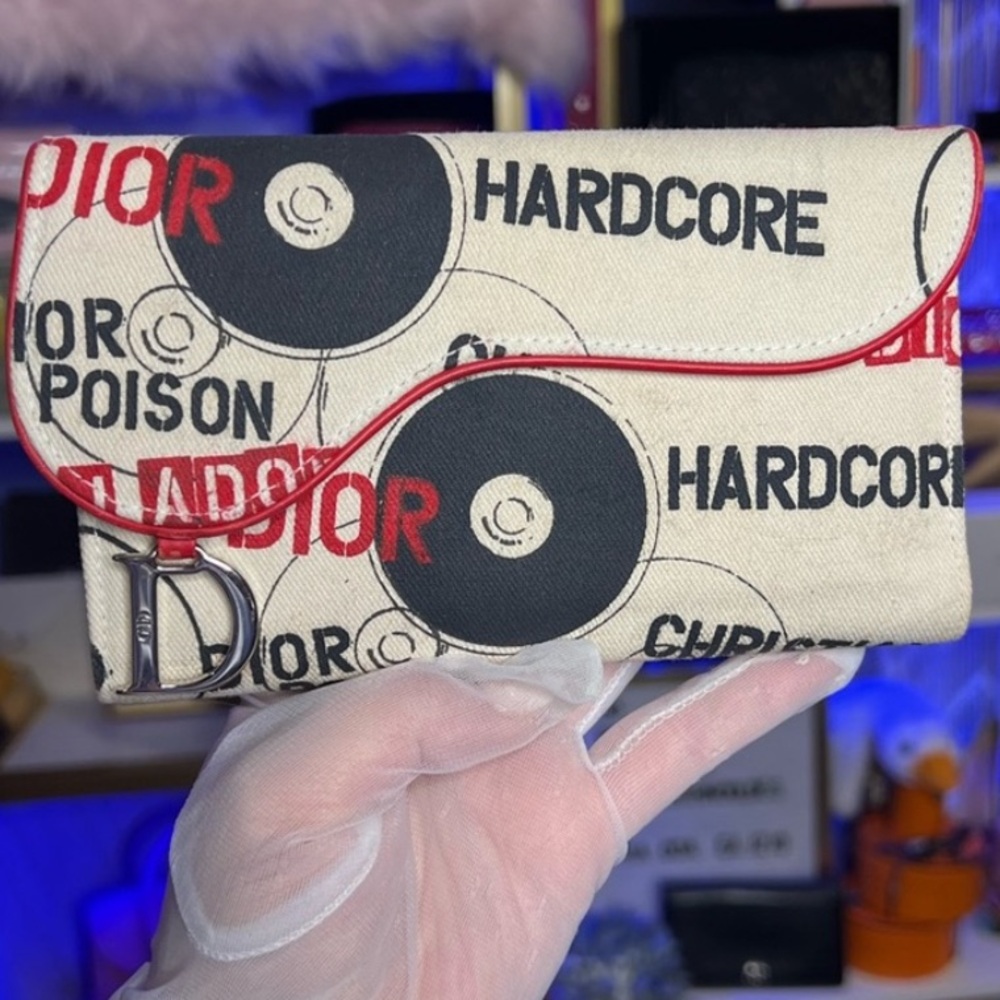 Super rare Dior hardcore poison wallet